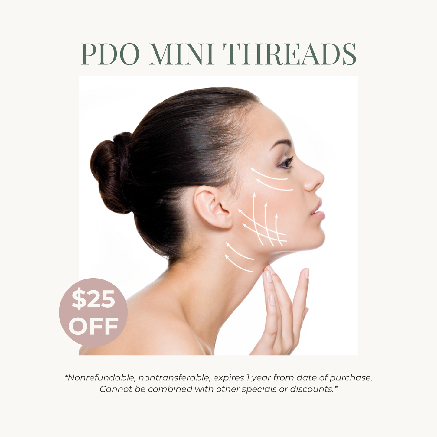 PDO Threads sale at Sakoon The Spa, top medical spa and day spa in Omaha, Nebraska.