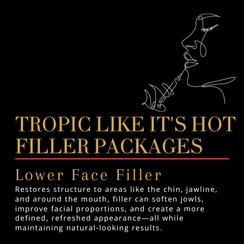 Lower Face Filler- ONE LOVE BIRTHDAY
