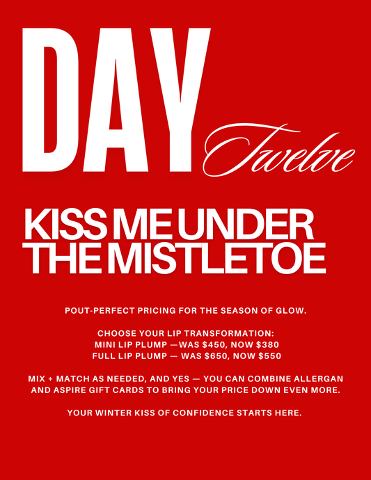 Day 12 – Kiss Me Under the Mistletoe