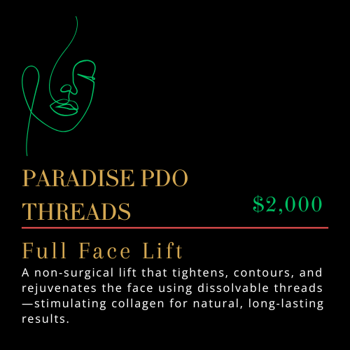 PDO Threads, Full Face- ONE LOVE BIRTHDAY