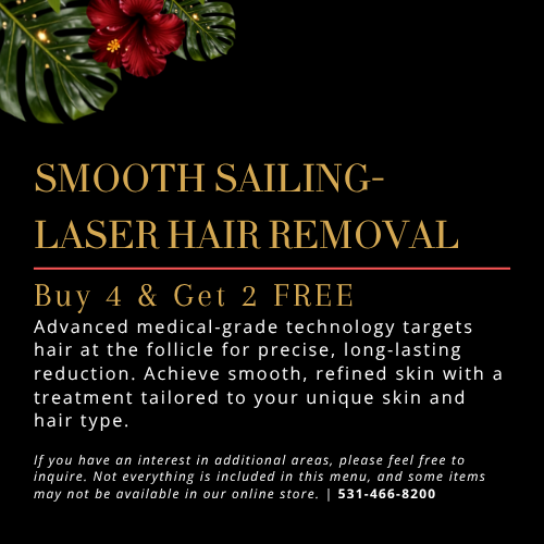 Laser Hair Removal — Buy 4, Get 2 FREE (Same Area)- ONE LOVE