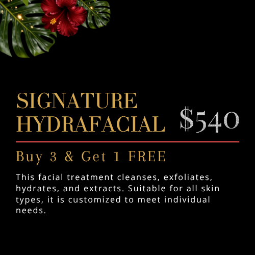Signature Hydrafacial (Buy 3, Get 1 FREE) - ONE LOVE