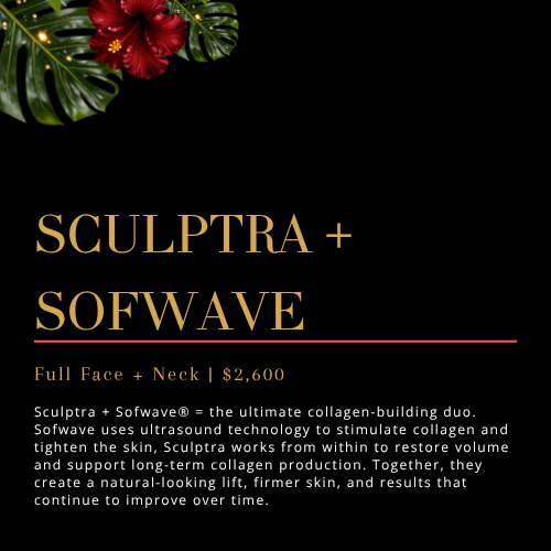 Sculptra and Softwave | Full Face & Neck - ONE LOVE