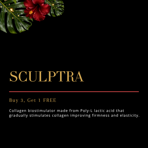 Sculptra, Buy 3 Get 1 Free- ONE LOVE BIRTHDAY